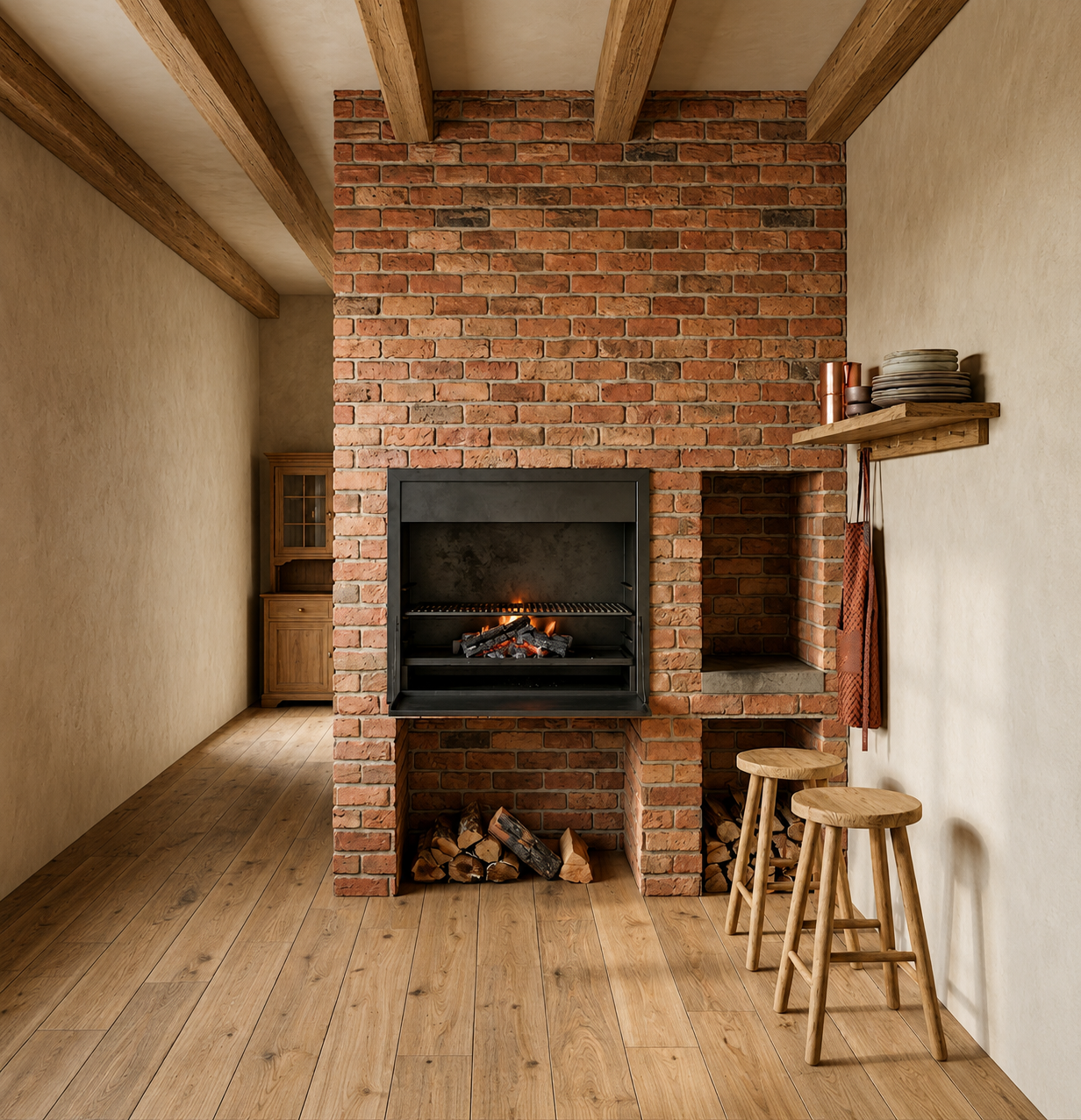 Northwest Farmhouse Rendering 9